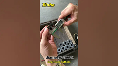 Kontrola jakości frezów z węglika spiekanego do frezarek #frezarki #przygotowanienawierzchni